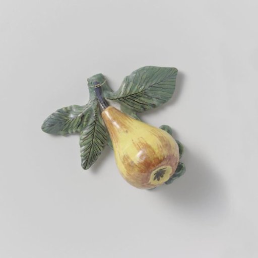 Pair of polychrome faience