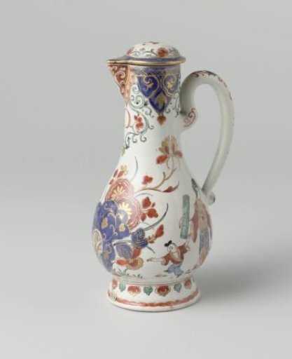 Jug, part of an oil and vinegar set