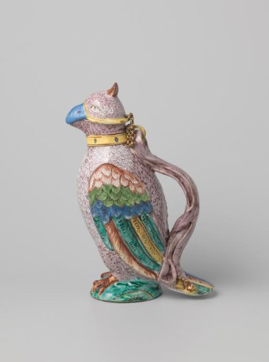 Jug in the shape of a cockatoo