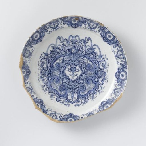 Faience Dish