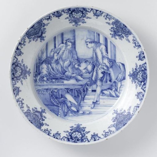 Dish with the Division of Goods from the Parable of the Prodigal Son