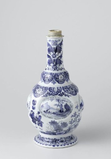 Faience bottle