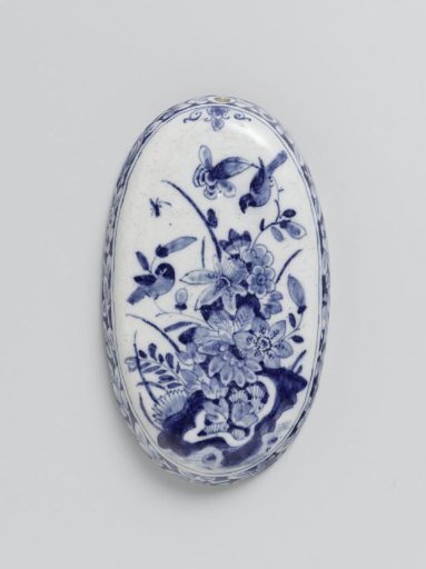 Brushback of faience