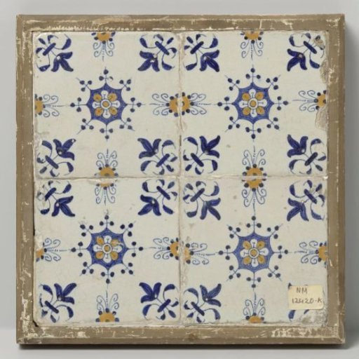Field of four tiles