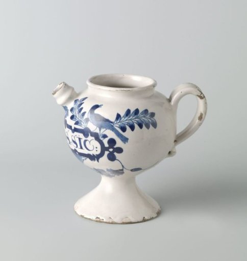 Apothecary jar with inscription "S.DE.ROS.SIC."