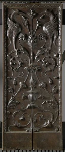 Walnut panel