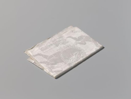 Napkin depicting the conquest of Grave by stadtholder William III