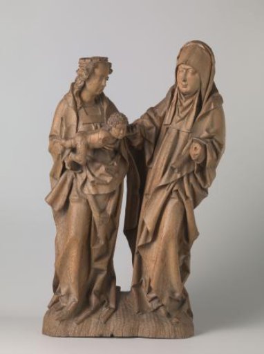 The Virgin and Child with St Anne