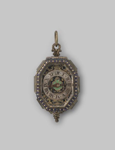 Watch of copper and crystal