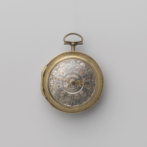 Pocket watch with chased depiction of Minerva