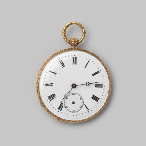 Gold clock