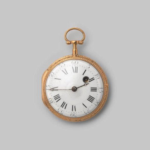 Gold clock