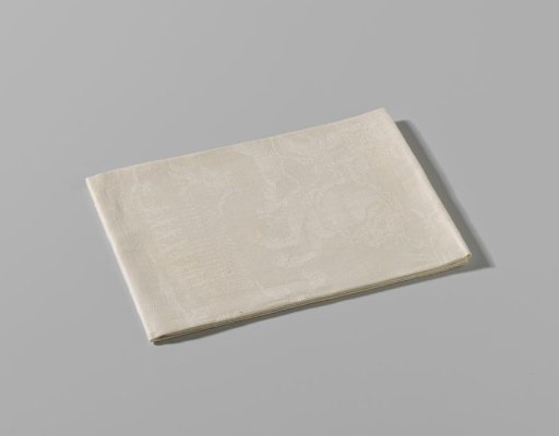 Napkin with the capture of Barcelona by Archduke Charles of Austria