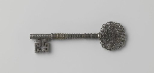 Iron Key with Monogram MC