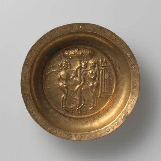 Basin with Adam and Eve