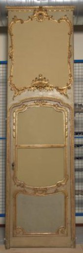 Parts of a paneling, door