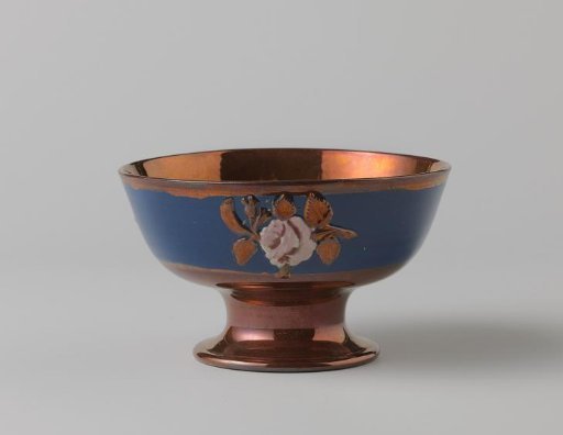 Bowl of hard-baked earthenware (New Castle?)