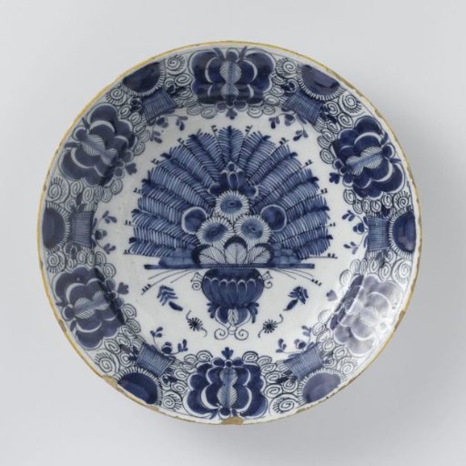 Faience dish