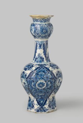 Faience vase