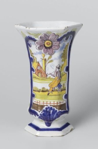Vase of faience