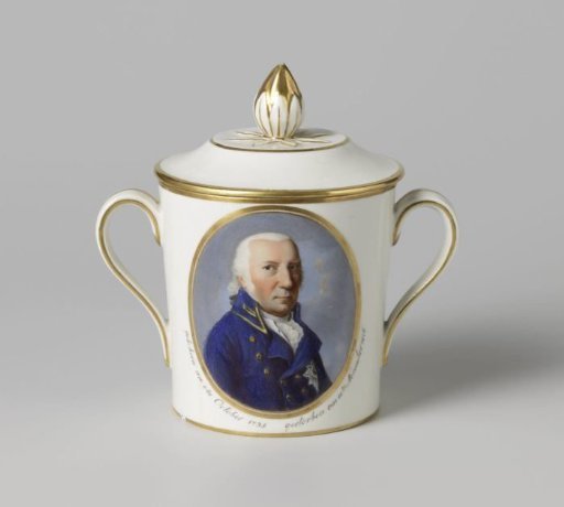 Covered cup with the portrait of Charles William Ferdinand of Brunswick-Wolfenbüttel
