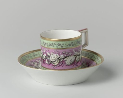 Cup and saucer