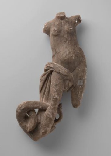 Marble female statue