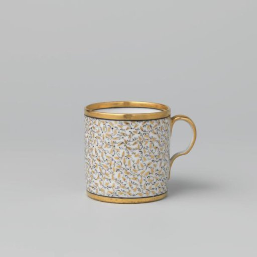 Cup with continuous foliate scrolls
