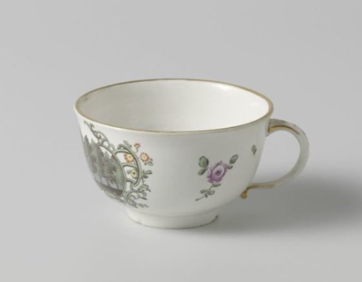 Cup with a castle