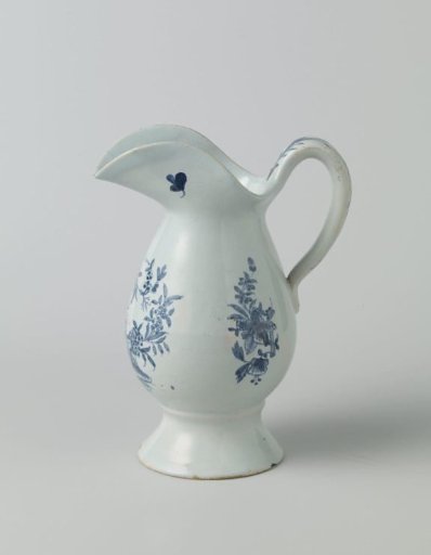 Water jug, painted with flowers