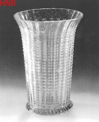 Beaker with chequer pattern