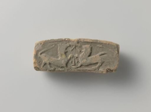 Fireplace with an image