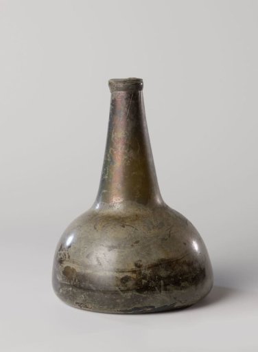 Bottle with a globular body