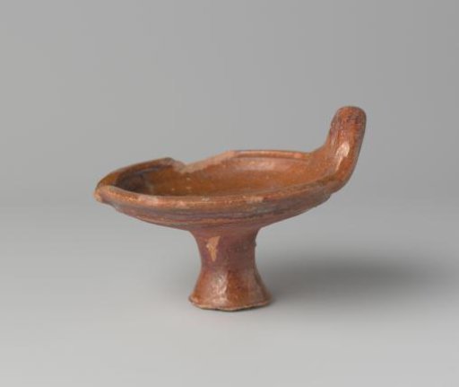 Fragment of a terracotta lamp