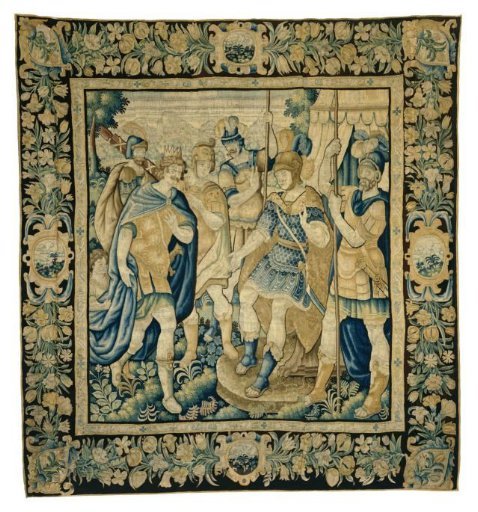 Alexander welcomes a king