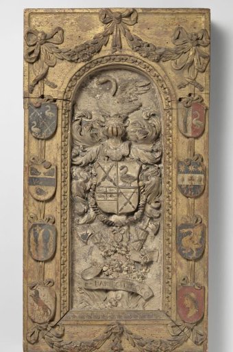 Escutcheon of Frans Banninck Cocq, Lord of Purmerland and Ilpendam