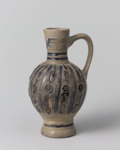 Jug with floral ornaments