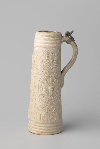 Tankard (schnelle) with Coats of Arms and Mercury, Jupiter, and Venus