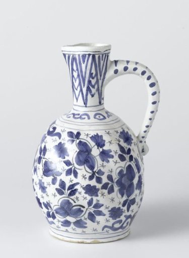 Faience jug