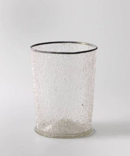 Goblet of ice glass