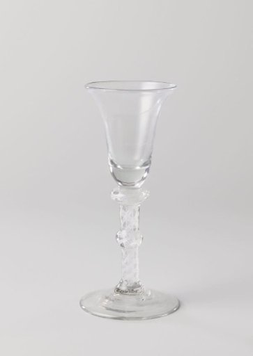 Slingerglass with a bell-shaped bowl