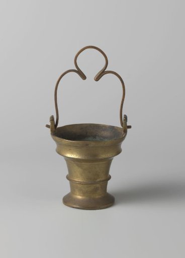 Holy water bucket, round