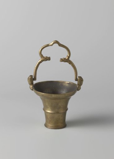 Holy water bucket, round