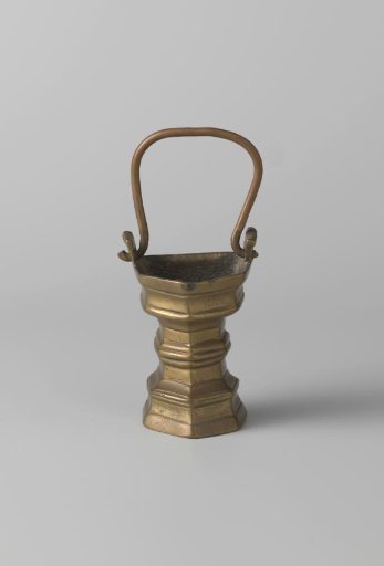 Holy water bucket, five-sided