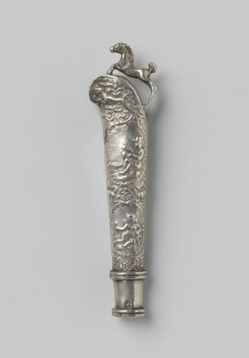 Handle of silver
