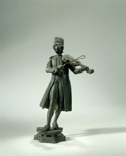 Figure of a Man Playing a Violin