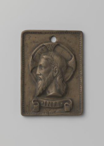 Plaque with the head of Christ