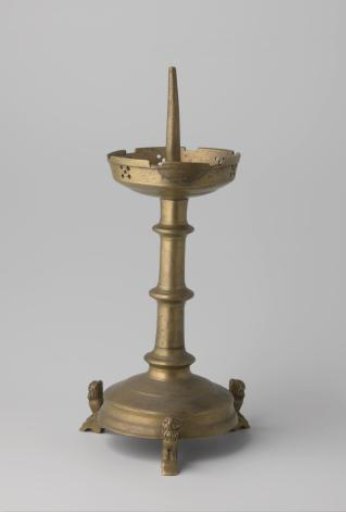 Candelabrum supported by lions