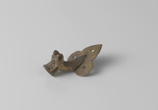 Component, Consisting of a Trefoil with an Animal Head on It