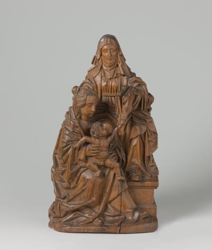 The Virgin and Child with St Anne